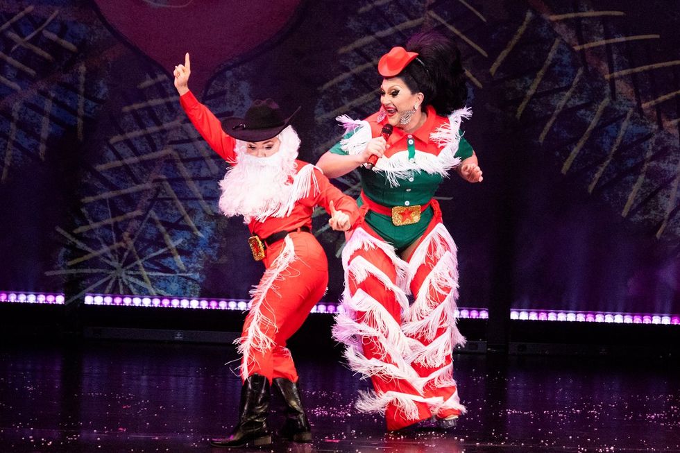 photo gallery The Jinkx & DeLa Holiday Show livestream sneak peek