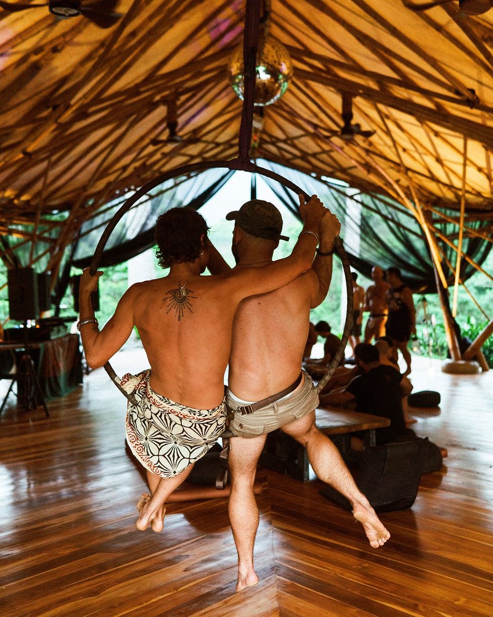 photo gallery visual essay Roland Fitz photographer Jungle Fag 2025 gay queer retreat Weekend of Intentionality Connection and Play in Costa Rica