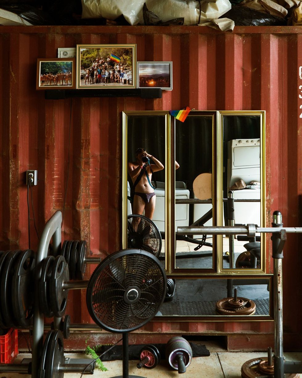 photo gallery visual essay Roland Fitz photographer Jungle Fag 2025 gay queer retreat Weekend of Intentionality Connection and Play in Costa Rica