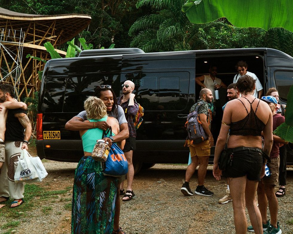 photo gallery visual essay Roland Fitz photographer Jungle Fag 2025 gay queer retreat Weekend of Intentionality Connection and Play in Costa Rica