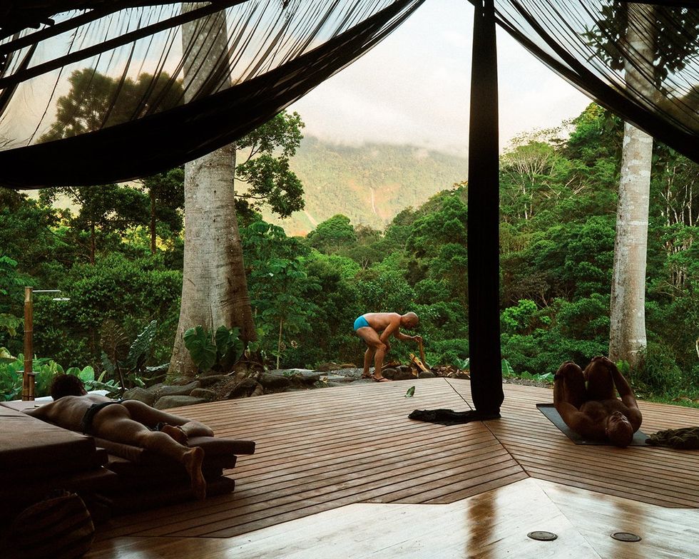 photo gallery visual essay Roland Fitz photographer Jungle Fag 2025 gay queer retreat Weekend of Intentionality Connection and Play in Costa Rica