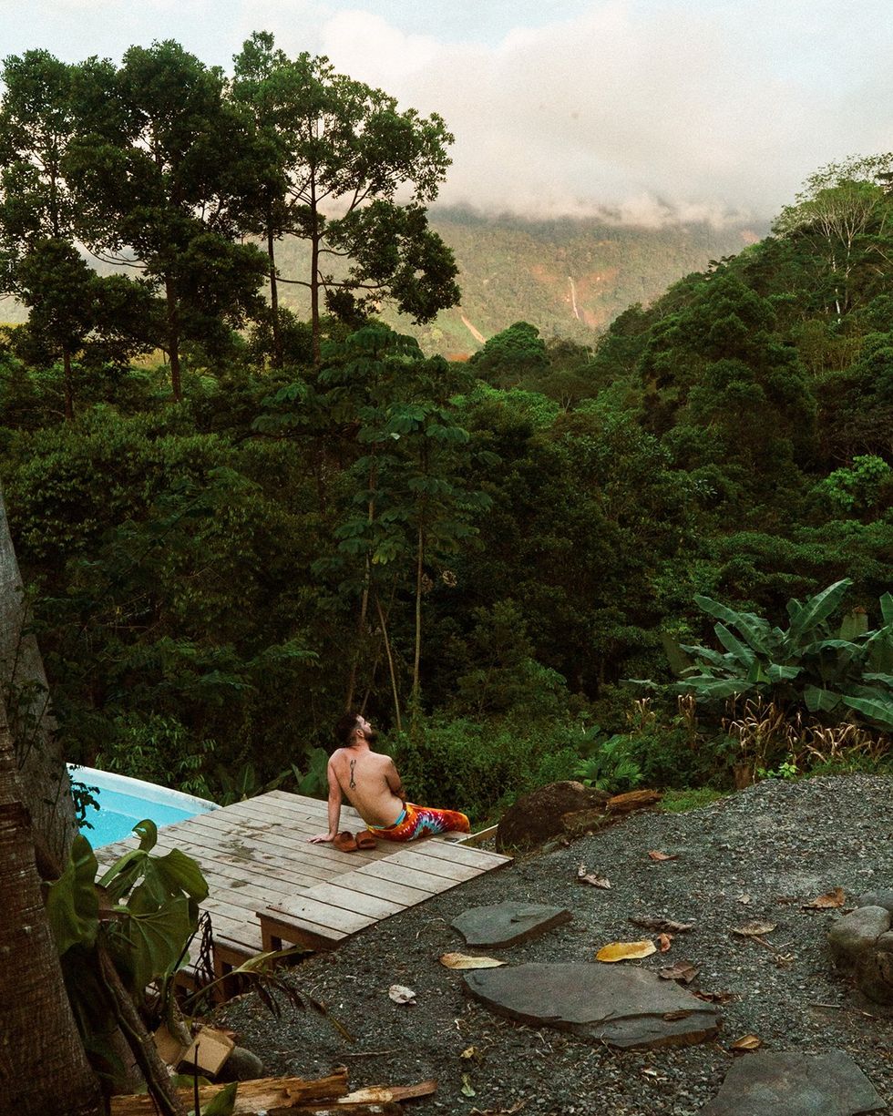 photo gallery visual essay Roland Fitz photographer Jungle Fag 2025 gay queer retreat Weekend of Intentionality Connection and Play in Costa Rica