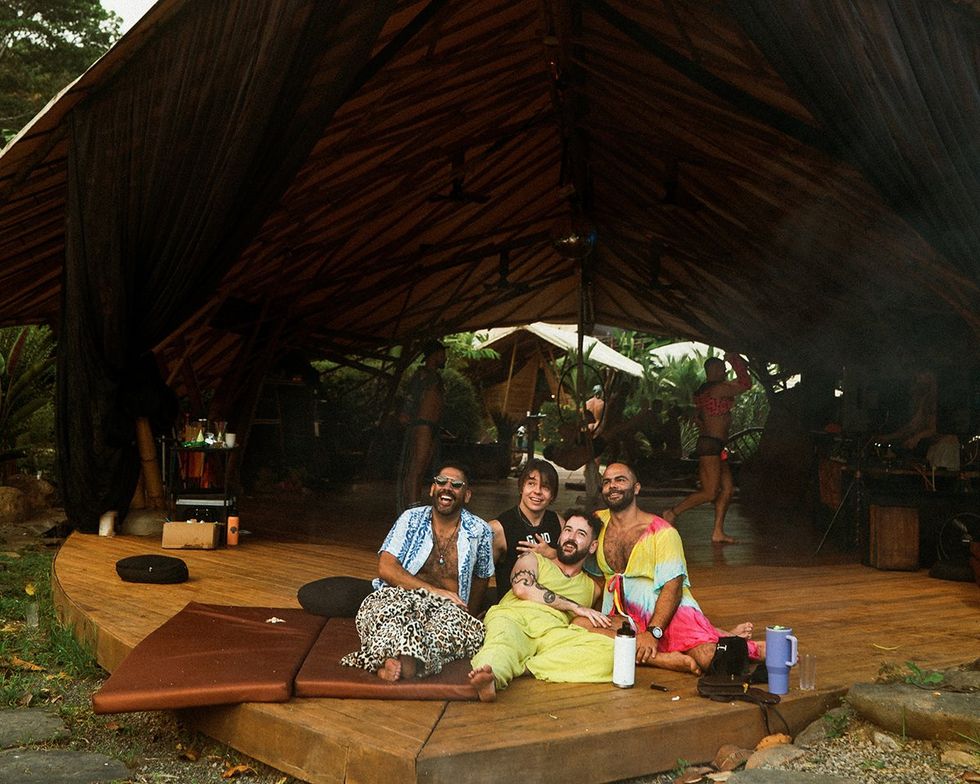 photo gallery visual essay Roland Fitz photographer Jungle Fag 2025 gay queer retreat Weekend of Intentionality Connection and Play in Costa Rica