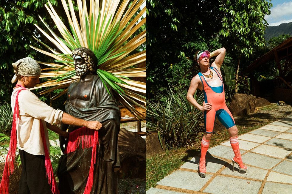 photo gallery visual essay Roland Fitz photographer Jungle Fag 2025 gay queer retreat Weekend of Intentionality Connection and Play in Costa Rica