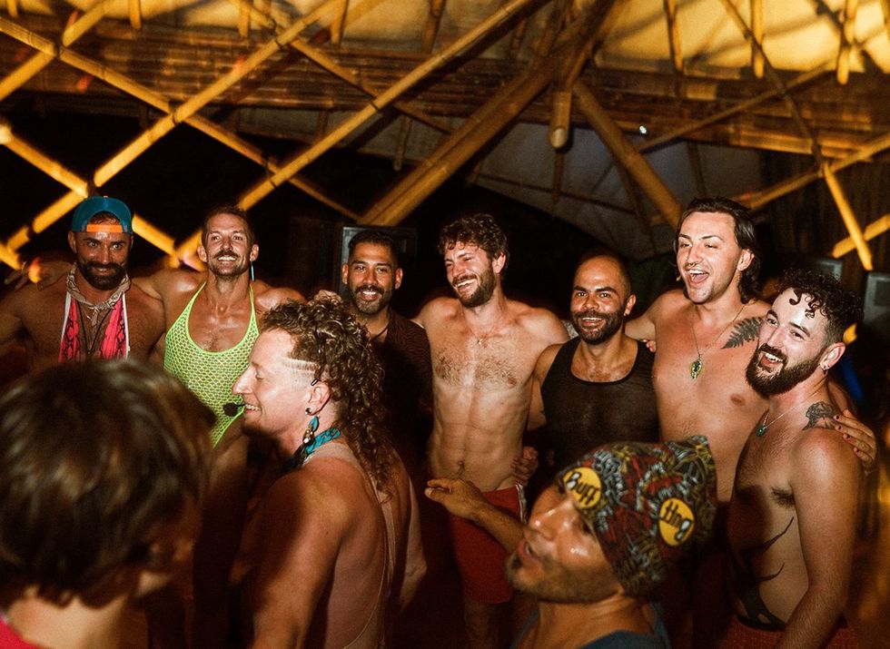 photo gallery visual essay Roland Fitz photographer Jungle Fag 2025 gay queer retreat Weekend of Intentionality Connection and Play in Costa Rica