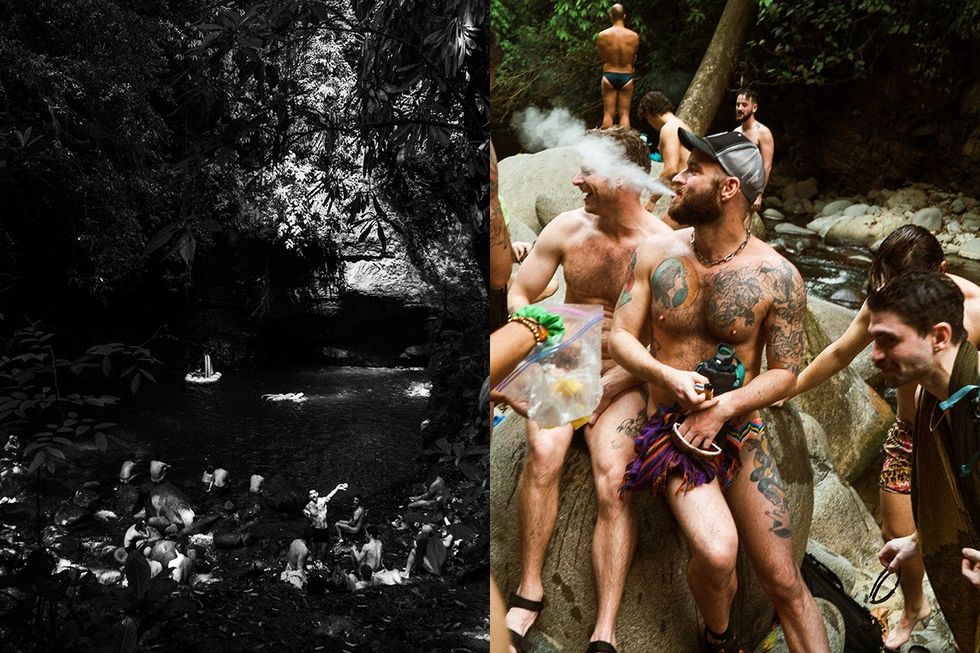 photo gallery visual essay Roland Fitz photographer Jungle Fag 2025 gay queer retreat Weekend of Intentionality Connection and Play in Costa Rica