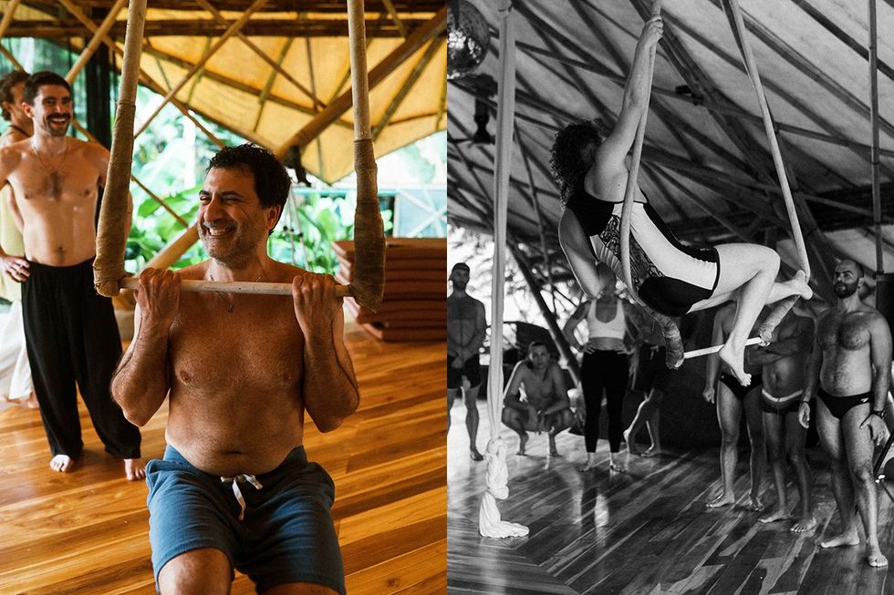 photo gallery visual essay Roland Fitz photographer Jungle Fag 2025 gay queer retreat Weekend of Intentionality Connection and Play in Costa Rica