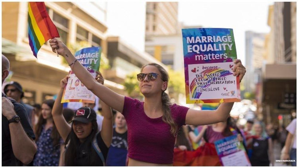 Photo of Brisbane Protest.