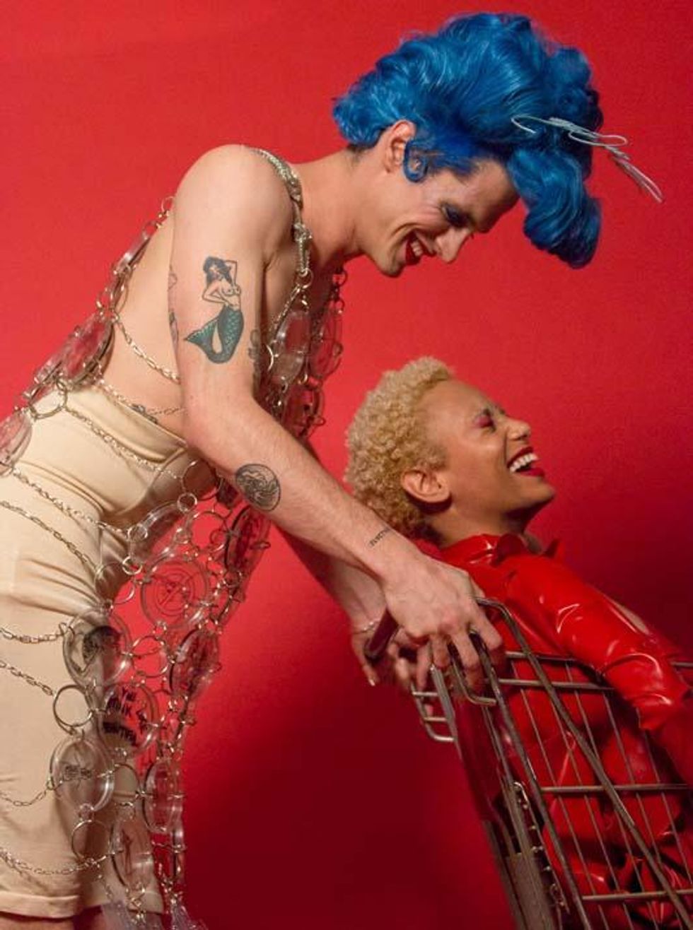 Photography @distilledstudios Models @florentcadieu @yathegod