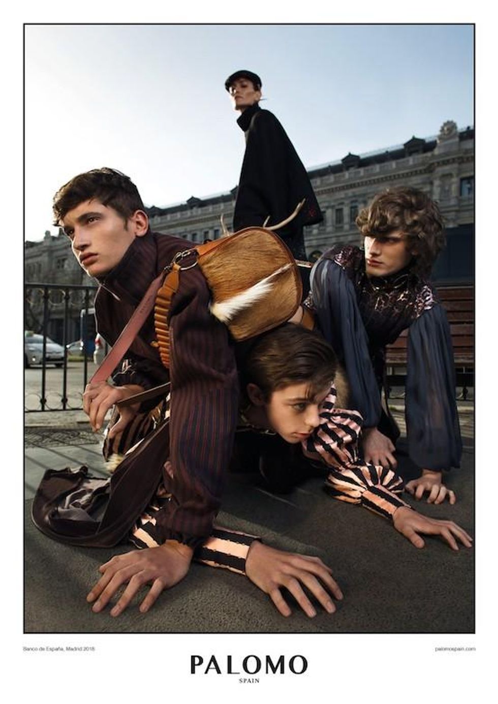 Palomo Spain's FW 18 Campaign Puts Victorian Twinks on Leashes