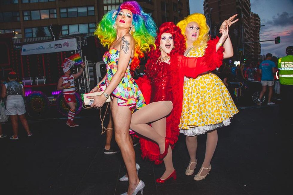 Photos from Sydney's Gay and Lesbian Mardi Gras 2020