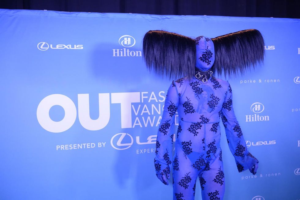 Pissy Pussy attends the OUT Fashion Vanguard Awards