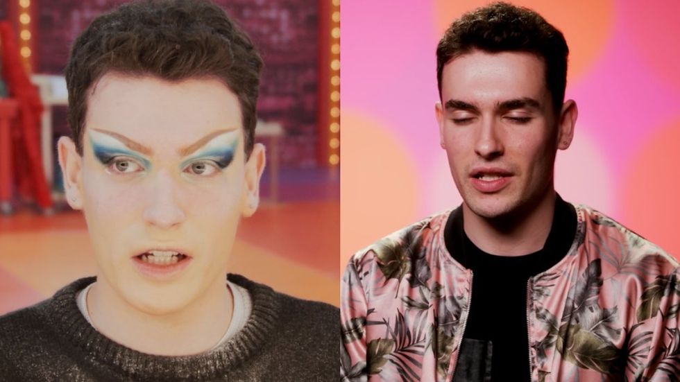 Plane Jane on RuPaul\u2019s Drag Race season 16 episode 6 in the werk room