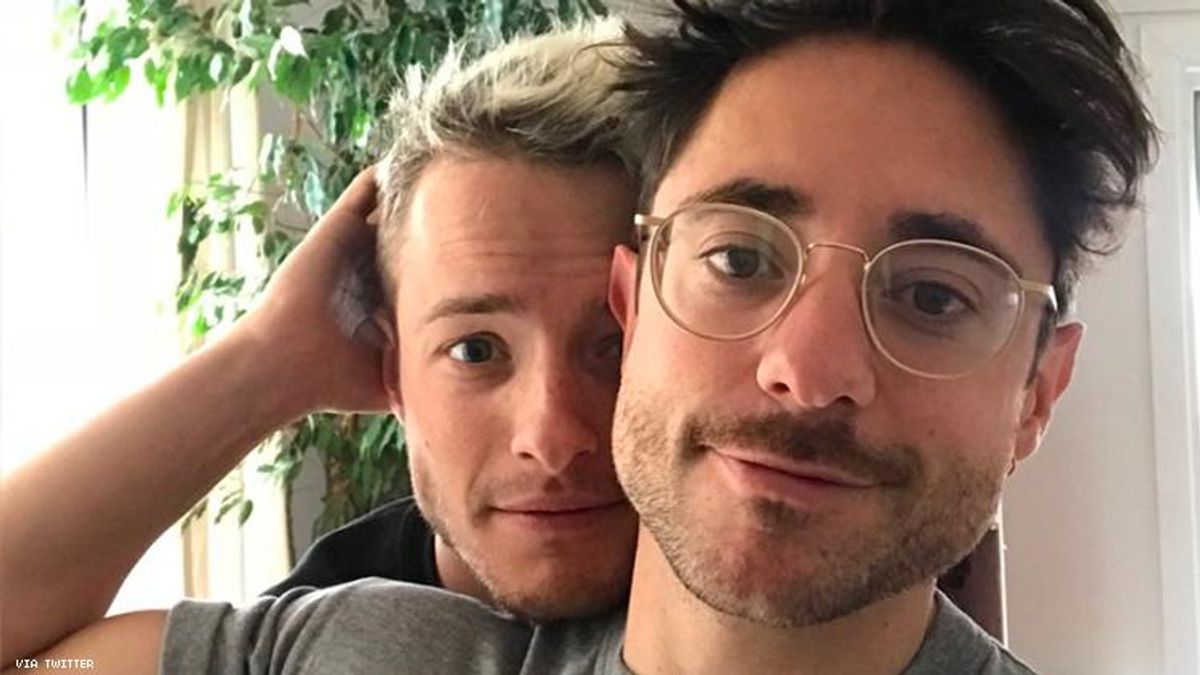 'Plebs' and 'The Crown' actor Ryan Sampson just came out as gay by tweeting a picture of his boyfriend.