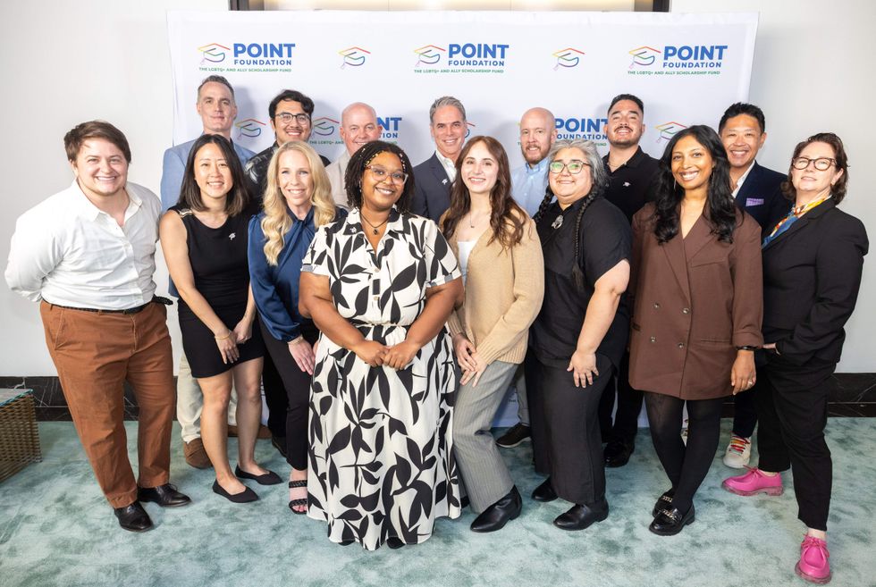 Point Foundation staff at the Point Foundation Graduation Celebration, May 30th at The London West Hollywood.