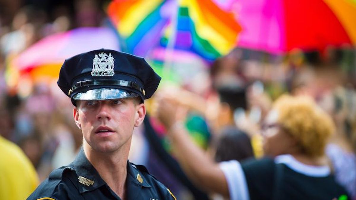 Police at Pride