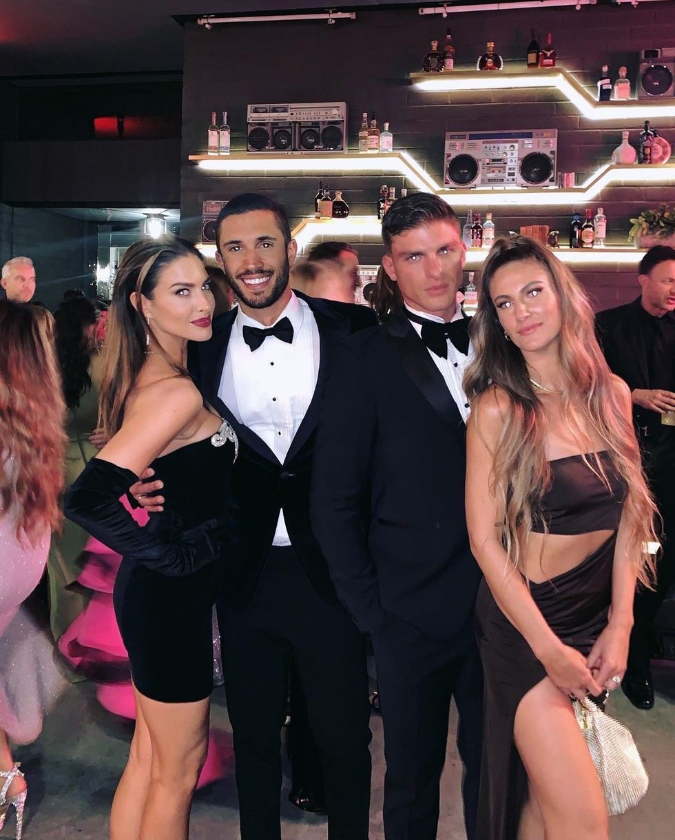 Polly Brindle, Austin Victoria, Sean Palmieri, and Lisa Victoria