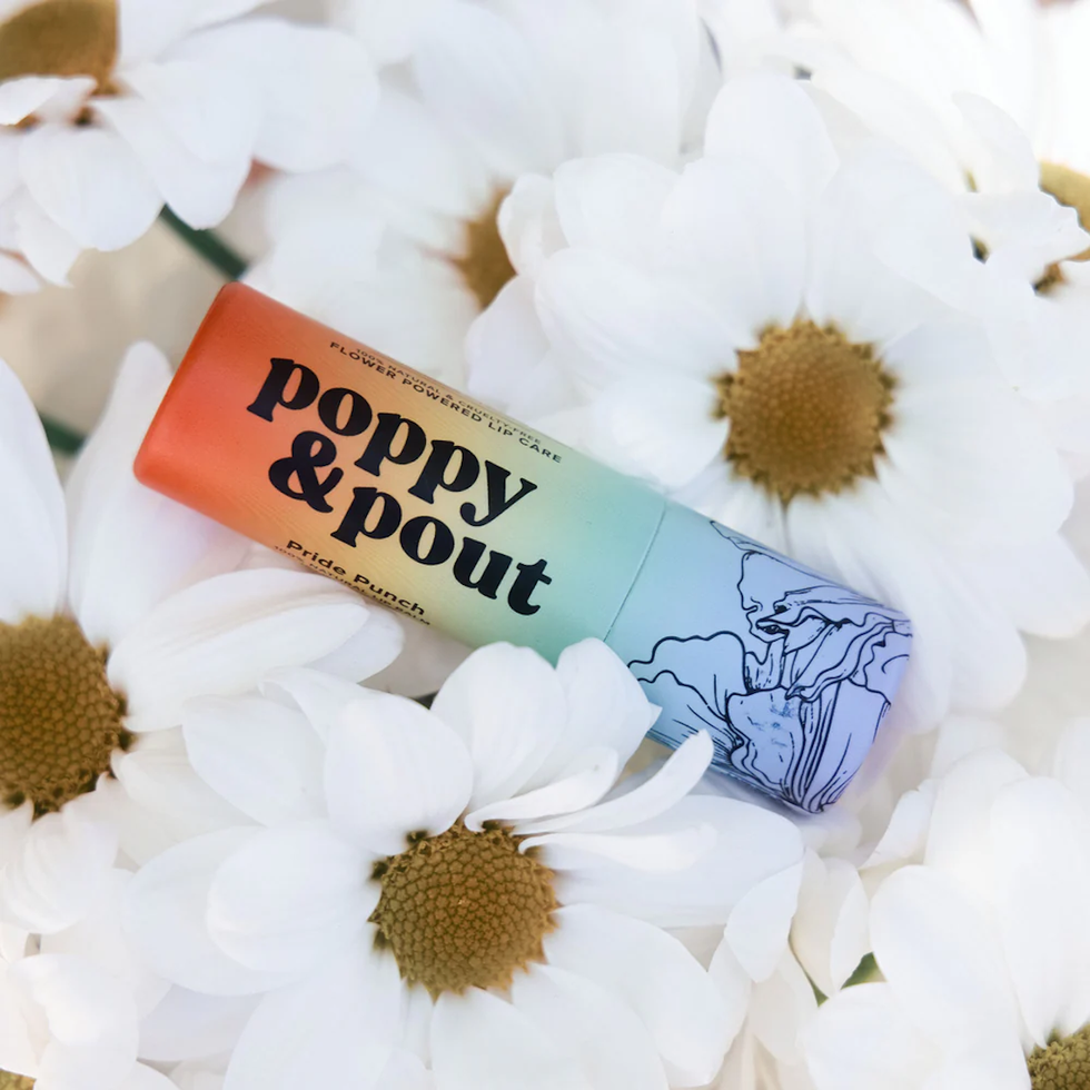 Poppy & Pout lip balm