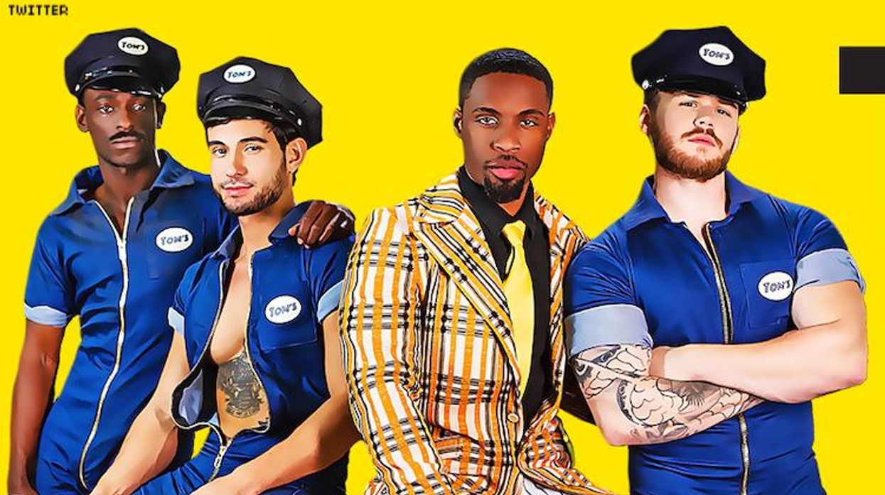 Porn performers from new Tom of Finland porn.