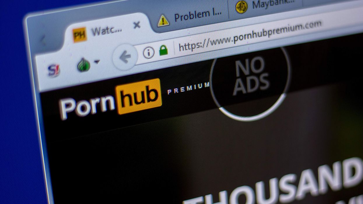 Pornhub premium desktop screen