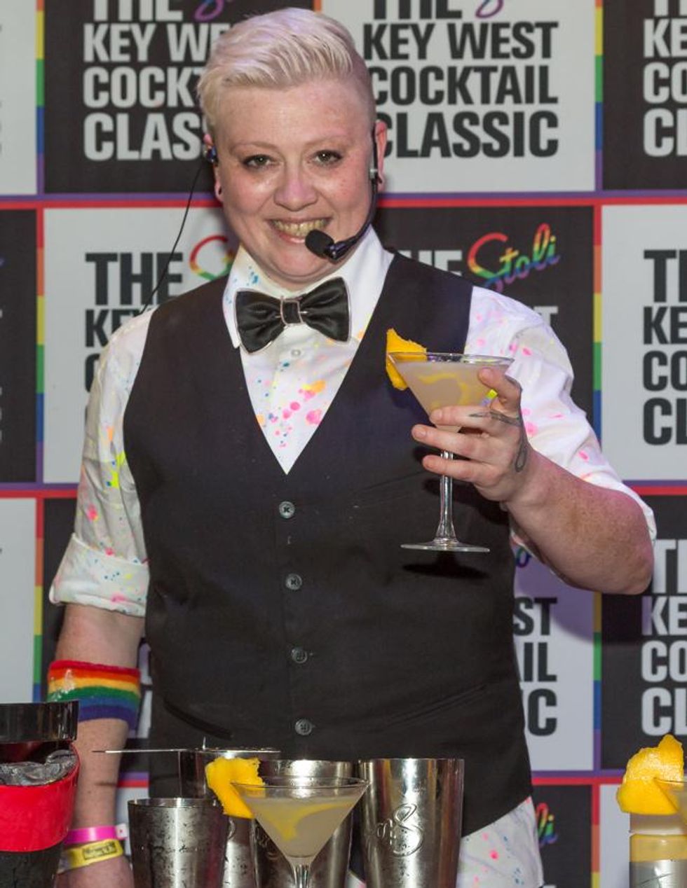 Portland Bar Star Katie Osborn, from CC Slaughters, serves up her "Sex in the (Key) West"