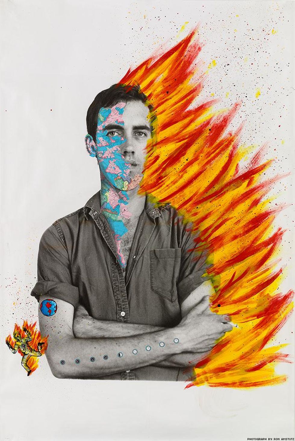 Portrait-self-portrait-of-david-wojnarowicz750x