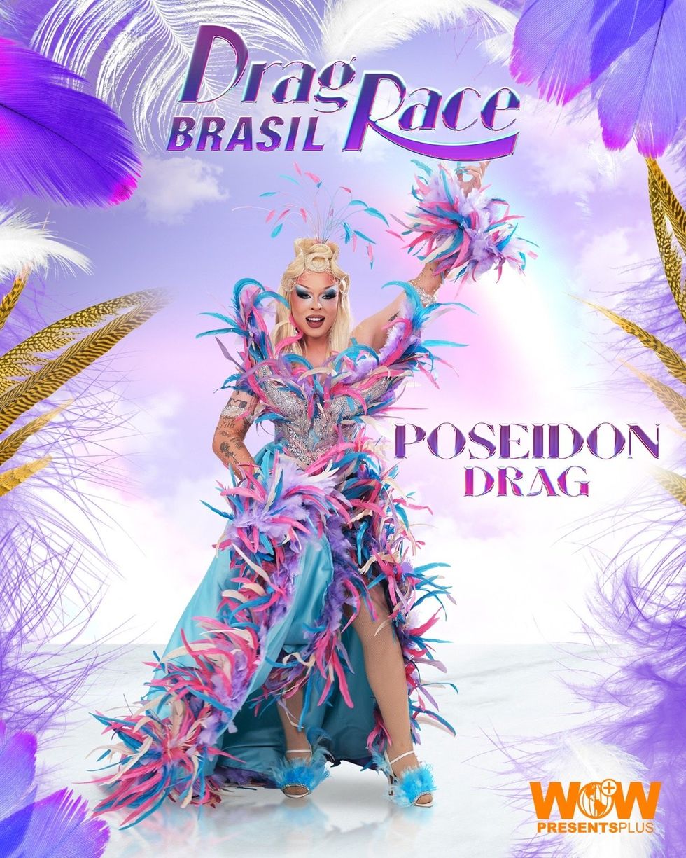 Poseidon Drag on Drag Race Brasil season 2