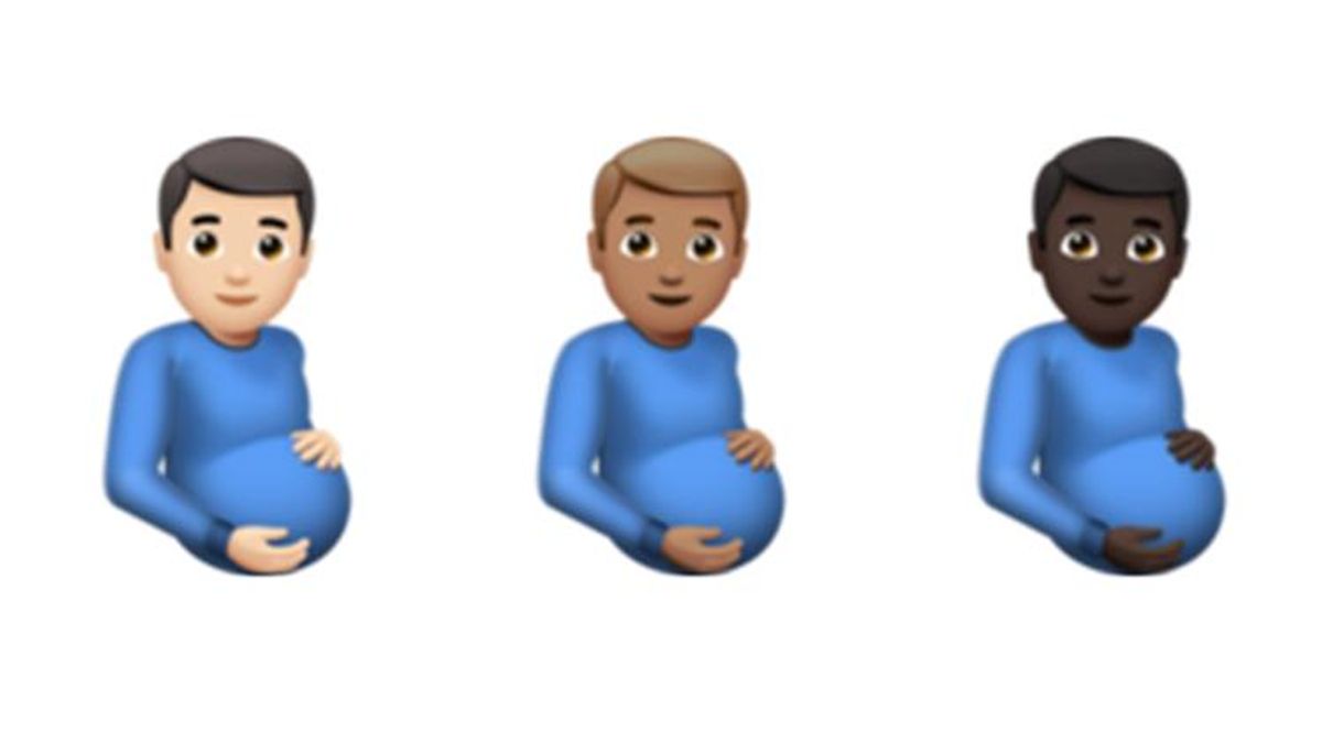 Pregant Man and Person Emojis Featured in New Apple Release