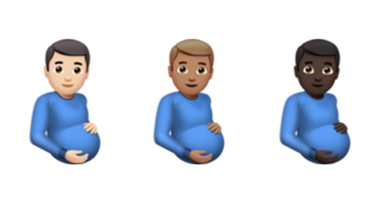 Pregant Man and Person Emojis Featured in New Apple Release