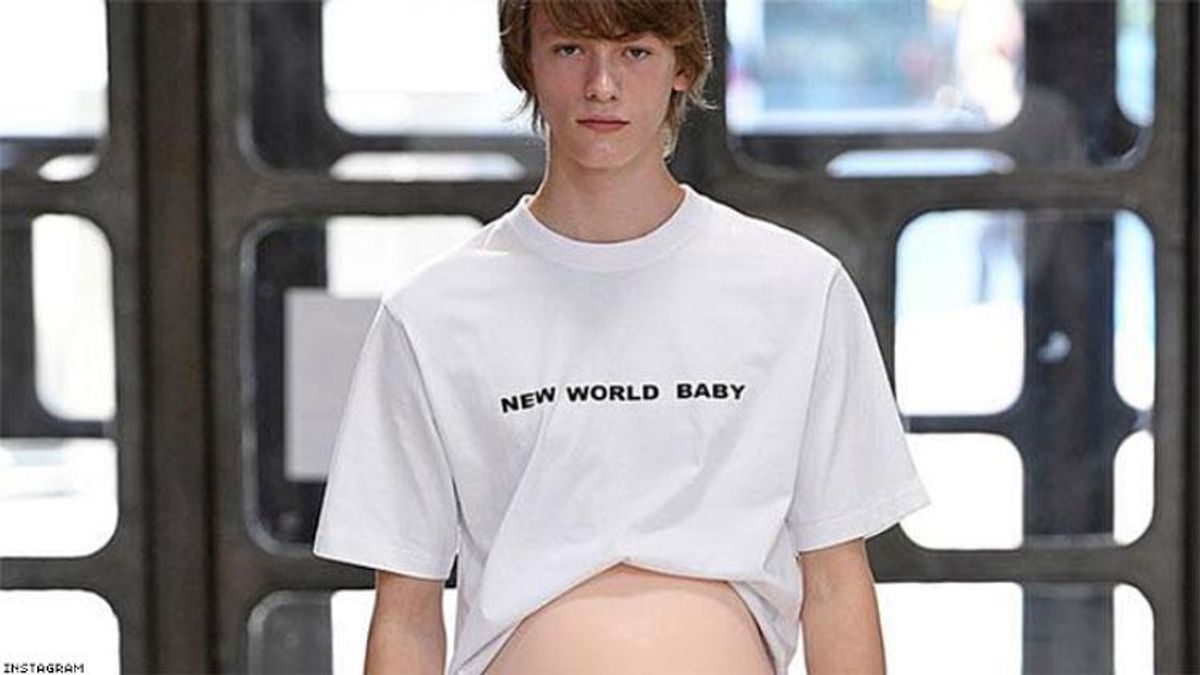 pregnant models