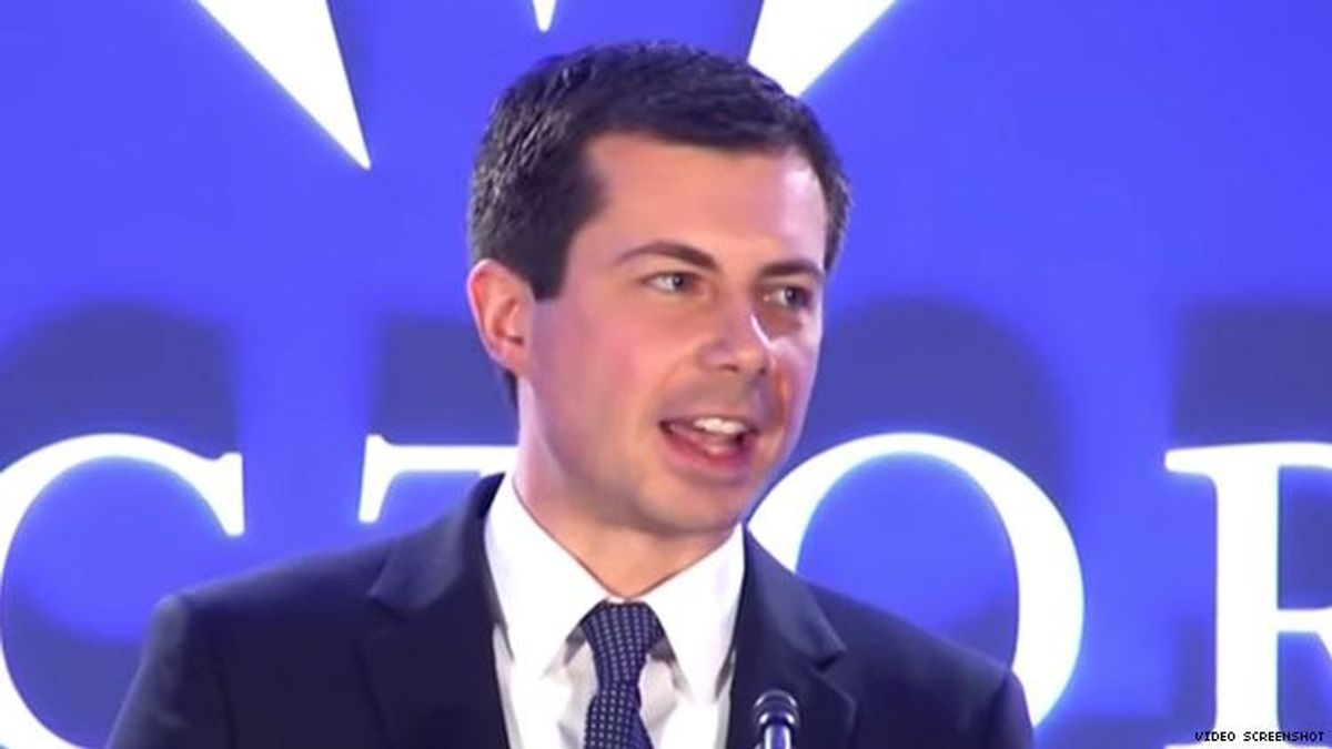 Presidential candidate Pete Buttigieg talks coming out as gay.