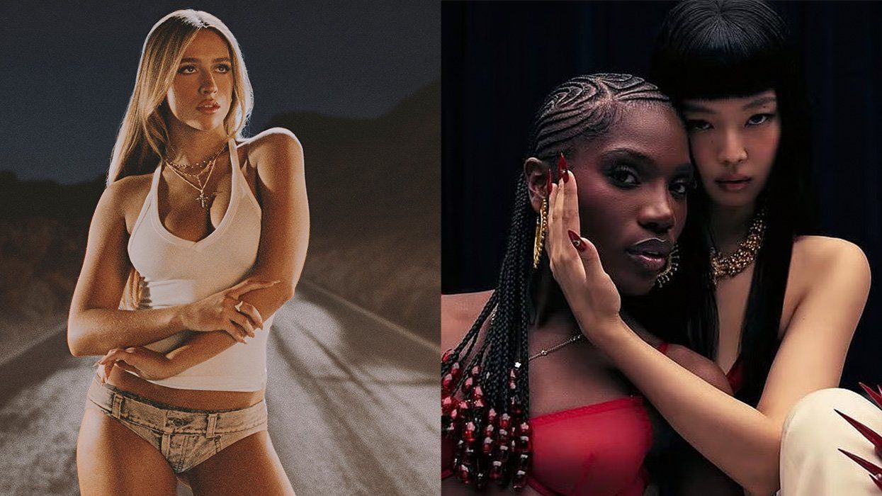 Press Photo of Tate McRae; Doechii and JENNIE in "ExtraL" music video promotional photo