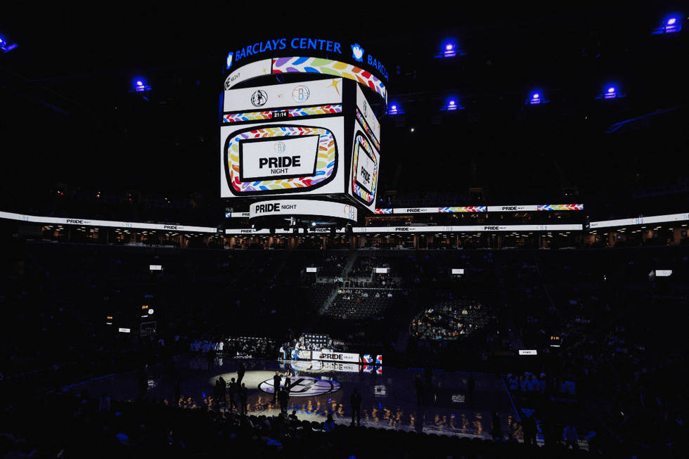 Pride Night at Barclays Center