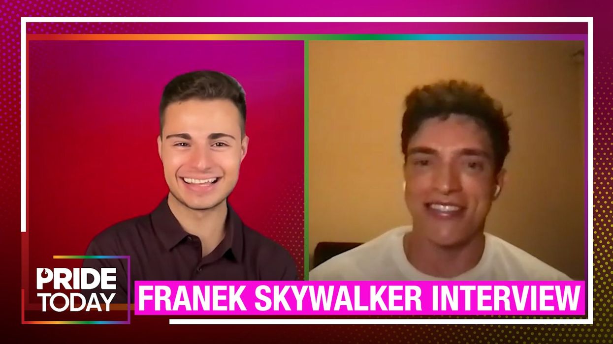 Former Disney Channel star Franek Skywalker teases the sexy content on his OnlyFans