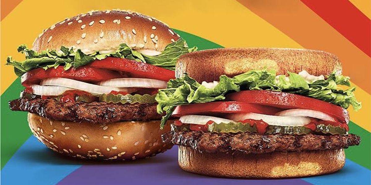 Burger King's Pride Whoppers Come With Two Tops or Two Bottoms