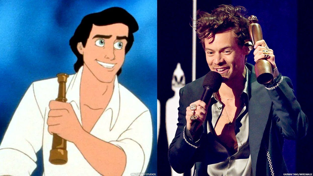 Prince Eric and Harry Styles