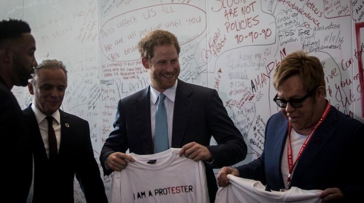 Prince Harry HIV Conference