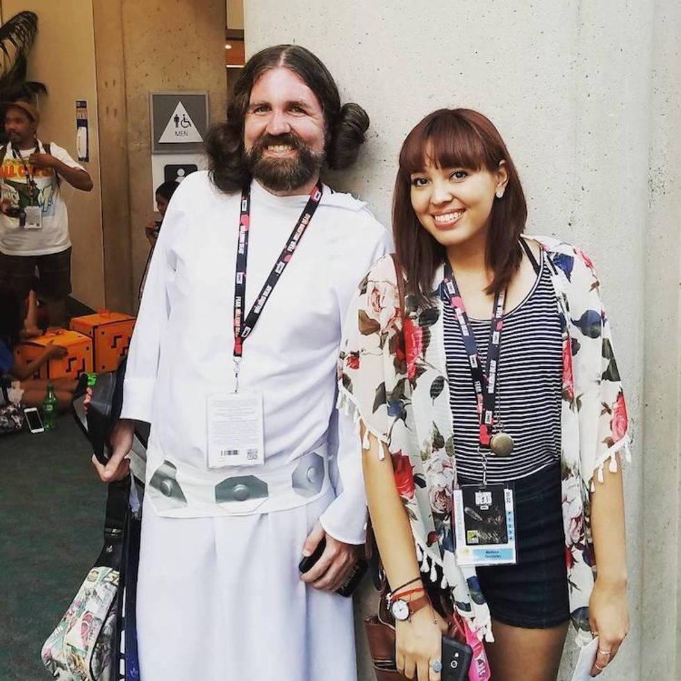 Princess Leia Cosplay Drag