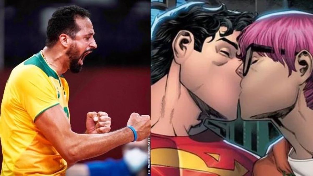 Pro Brazilian Volleyball Star Cut By Team After Homophobic Bi Superman Post