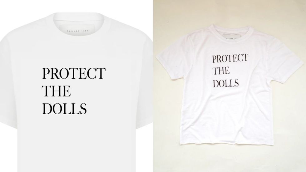 Protect the Dolls T-shirt by Conner Ives