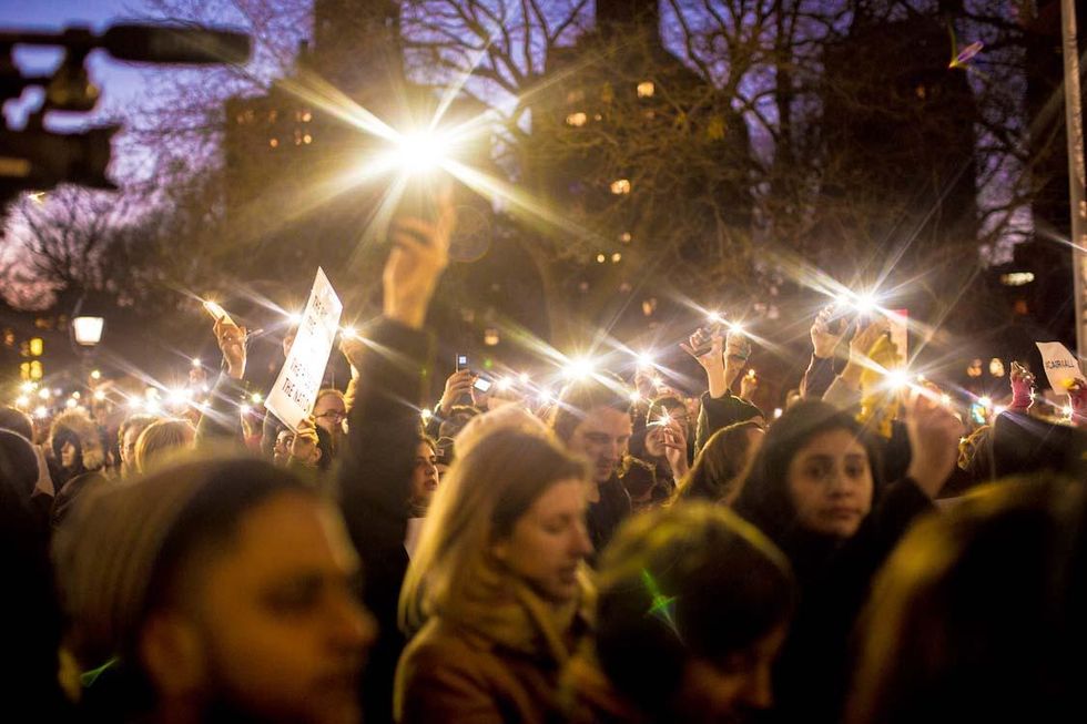 Protesters Occupy Washington Square Park
