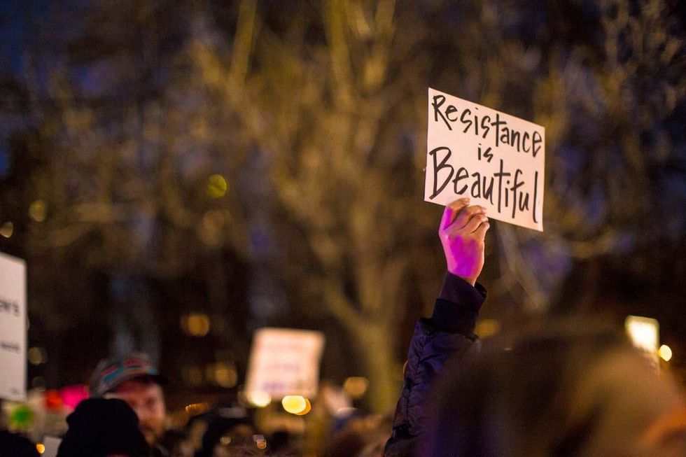 Protesters Occupy Washington Square Park