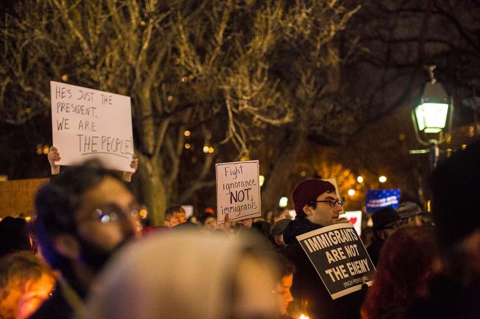 Protesters Occupy Washington Square Park