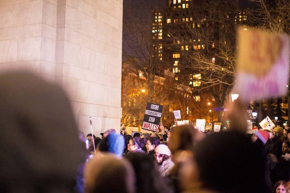 Protesters Occupy Washington Square Park