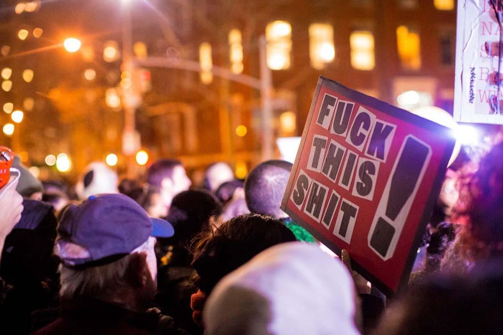 Protesters Occupy Washington Square Park