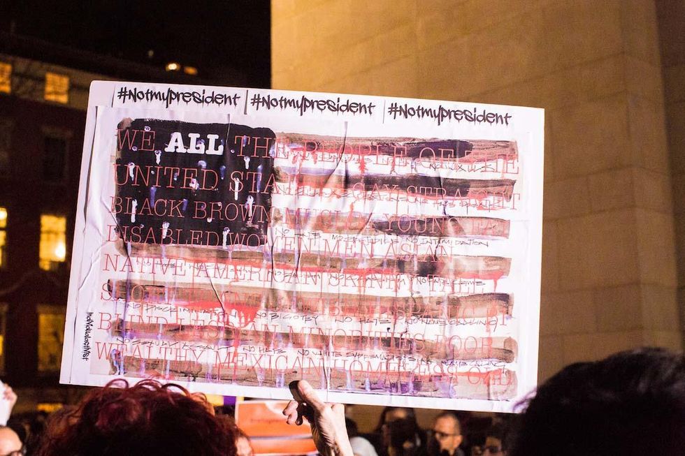 Protesters Occupy Washington Square Park