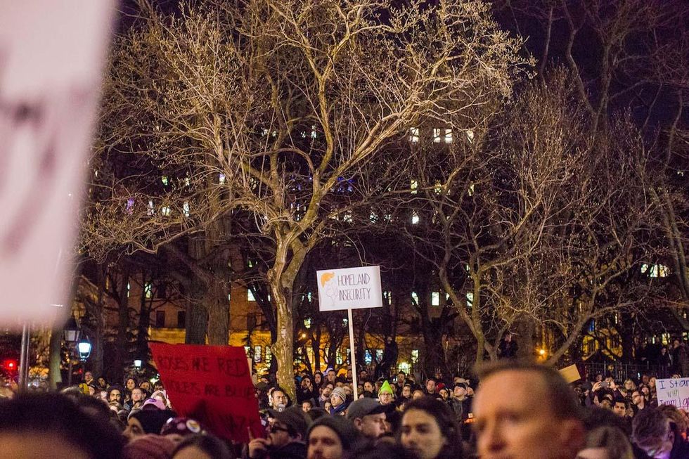Protesters Occupy Washington Square Park