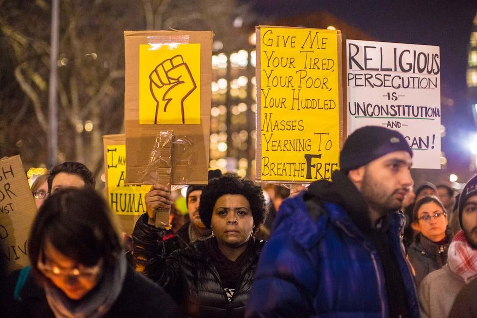 Protesters Occupy Washington Square Park