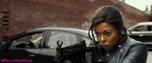 proud mary taraji p henson gif