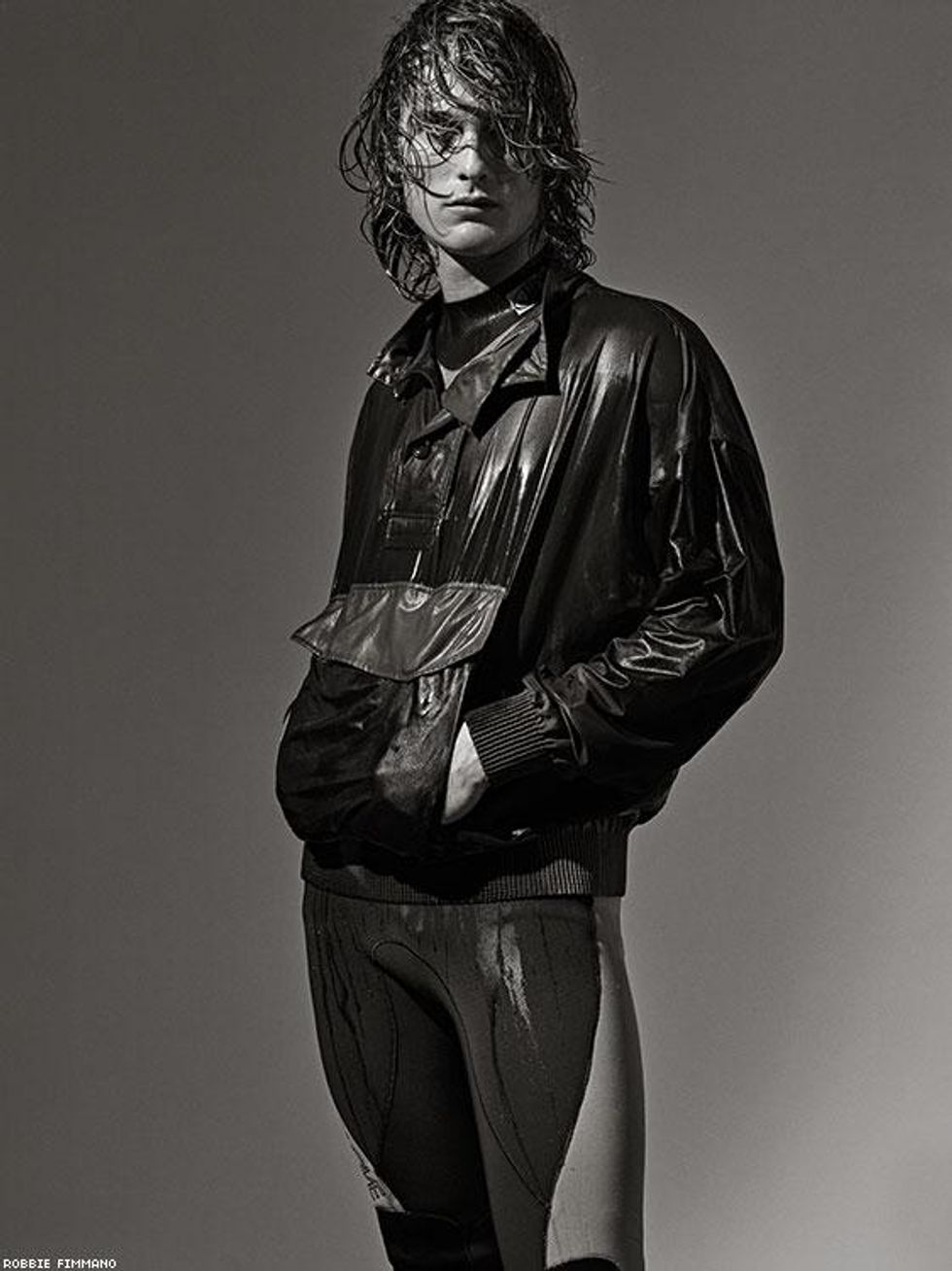 Pullover by Ermenegildo Zegna Couture, wet suit by O’Neil available at Paragon Sports
